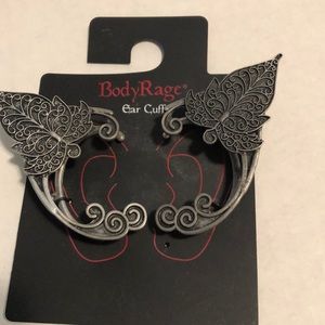 Body rage ear cuffs